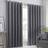 Fusion Strata Woven Eyelet Lined 117x137cm