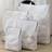 Shein Laundry Wash Bag With Handle And Honeycomb Mesh - White