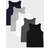 Shein Comfy Casual Assorted Color Sleeveless Undershirt Vest - 5pcs