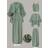 Shein Plus Size Women's 3-Piece Set - Solid Woven