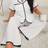 Shein Plus Contrast Binding PJ Set - White