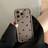 Shein Heart Minimalist Shockproof Case for iPhone 16/15/14/13/12/11 Pro Max Brown