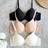 Shein Women Elegant Solid Color Lace Patchwork Lingerie Bra Set - Women's
