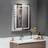 Shein LED Bathroom Mirror Cabinet With 3 Colors