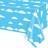 Shein Blue Sky White Clouds Party Tablecloth 54 x 108 Inch