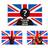 Shein Custom Flag Personalized British Flag 1pc