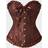 Shein Court Corset Bodice Waist Cincher Body Shaper - Vintage Jacquard