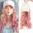 Shein Baseball Cap Long Hair Big Wave Wig 20 Inches