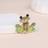 Shein Colorful Rhinestone Frog Brooch - Summer