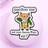 Shein Cute Quote Enamel Pin Brooch Badge On Backpack - Animal
