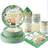 Shein Birthday Animal Print Disposable Tableware Set 25 Guests