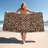 Shein Super Soft Leopard Print Beach 1pc Towel
