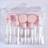 Shein Toiletries Travel Bottle Set Candy Powder 10-pack