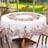 Shein Spring Floral With Pink Rose 4 Pcs Tablecloth