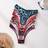 Shein 6 Pcs Women's Sexy Leopard Bikini Panties - Ice Silk