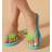 Shein Fashionable Lightweight Comfortable Eva Slippers - Blue