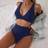 Shein Women Solid Color Sexy Bikini Swimsuit Set - Summer Beach