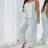 Shein Plus Size Women Plant Print Camisole And Pants Pajama Set