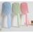 Shein 3pcs/2pcs/1pcGirl Hair Comb Fluffy Massage Pork Rib Big Curved Comb Set, Macaron Colored Hollow Ring Comb, Essential Combs, Hair Tools, Hair Products And Accessories For Beauty Travel In Hair Salons, Suitable For Hair Care And Hairdressing