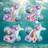 Shein Large Mermaid Tail Shell Series 1-9 Number Birthday Decoration Balloon Set