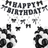 Shein Black Bow Birthday Party Decorations