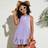 Shein Young Girl Vacation Casual Fashionable Woven Solid Color Round Neck Sleeveless Dress