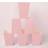 Shein Light Pink Popcorn Boxes 10pcs