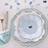 Shein Light Blue Scalloped Paper Plates 60 Pcs