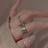 Shein Stainless Steel Single Double Row Minimalist Design Cubic Zirconia Gold Women Stackable Rings - Cubic Zirconia Gold
