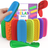 Shein 4Pcs/8Pcs/16Pcs Fidget Toys - Silicone Sensory Stones For Anxiety Relief, Upgraded Textured Sensory Stones With Suction Cup Base, Silicone Textured Stress Relief Toy, Vibrant Colored Cool Toys (Random Shape, Color, And Packaging Details