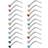 Shein Nose Ring L Shaped Curved Nose Studs - 20 Pieces
