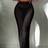 Shein Summer Beach Women's Bohemian Style Hollow Out Long Cover-Up Pants