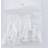 Shein 16 Pcs Pack White Silicone No Tie Shoe Laces