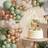 Shein Jungle Balloon Garland Arch Kit 137pcs Sage Green