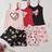 Shein Plus Size Printed Camisole & Shorts Pajama Set