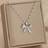 Shein Girls Sweet Fashion Golden Plated Bow Tie Pendant Copper & Zirconia Silver Necklace - Silver