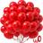 Shein Red Balloons 10/20/30/40/50pcs 18/12/10/5 Inches