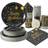 Shein Birthday Balloon Disposable Tableware Set 7/9 Inch Black Gold