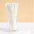 Shein Disposable White Paper Straws 10/25/50/100pcs