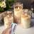 Shein 3 Pcs Set Sakura Lights With Timer Remote Control LED Candle 3pcs