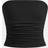 Shein Tween Girl Simple Comfortable Side Ruched Bandeau Tube Top