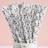 Shein Soccer Football Themed White Background Paper Drinking Straws 10/25/50/100 Pcs