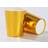 Shein 9oz Gold Paper Cups 25pcs