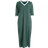 adidas Women's Adicolor Classics 3-Stripes V-Neck Maxi Dress Plus Size - Mineral Green
