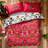 Natural History Museum Tropical Kaleidoscope Duvet Cover Pink, Multicolour (220x260cm)