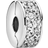 Pandora Pavé Clip Charm - Silver/Transparent