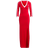 adidas Women Adicolor Classics 3-Stripes Maxi Dress - Better Scarlet