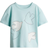 H&M Printed Jersey Top - Turquoise/Birds (1276711008)