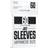 Gamegenic Just Sleeves Japanese Size Black 60 Sleeves
