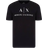 Armani Exchange Slim Fit Jersey T-shirt with Logo -Black